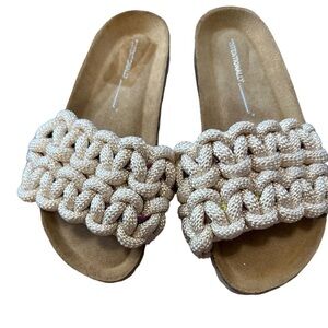 Intentionally Blank Macro Slide Sandals  Size 37​